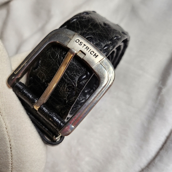 Host Pick Ostrich belt 🇮🇹 Italy size 30-33 - Picture 6 of 16